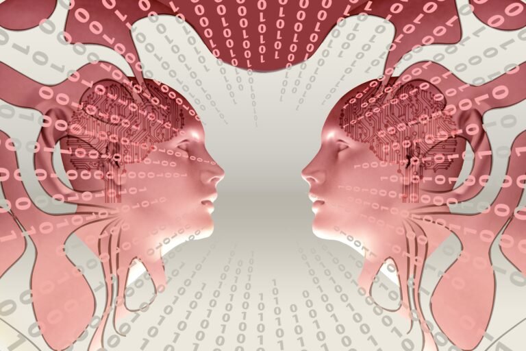 Faces and Dialog Illustration