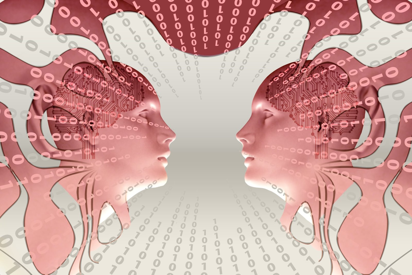 Faces and Dialog Illustration